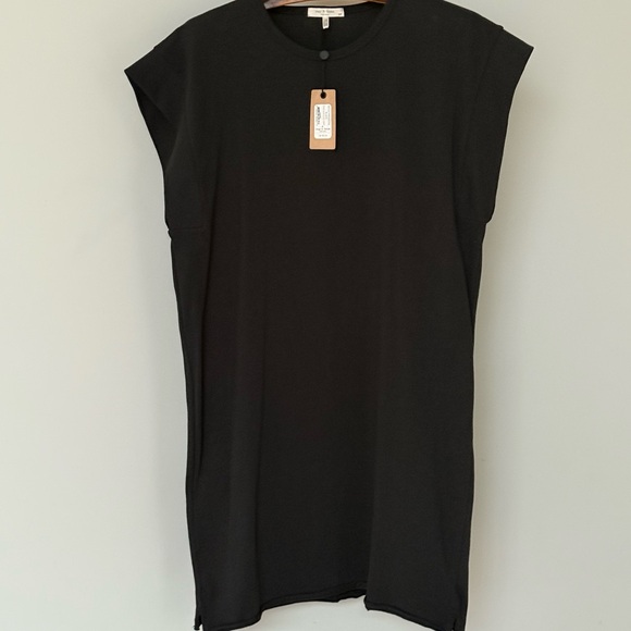 Rag & Bone Black T-Shirt dress - Picture 2 of 4